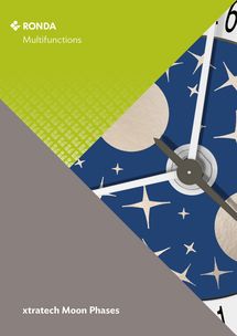 Bilder des Flyers Mondphasen-Uhwerke von Ronda